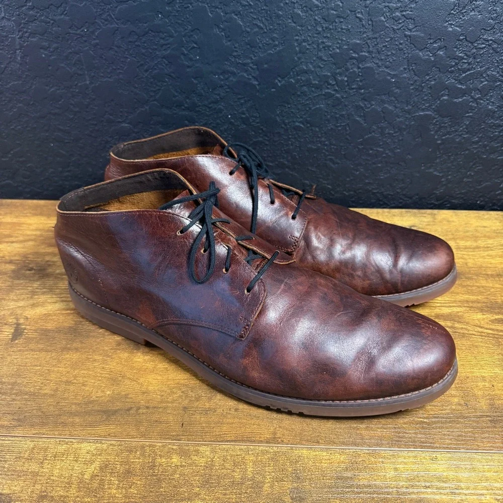 Timberland Yorkdale Chukka A22GK Brown Leather Boots Mens 13